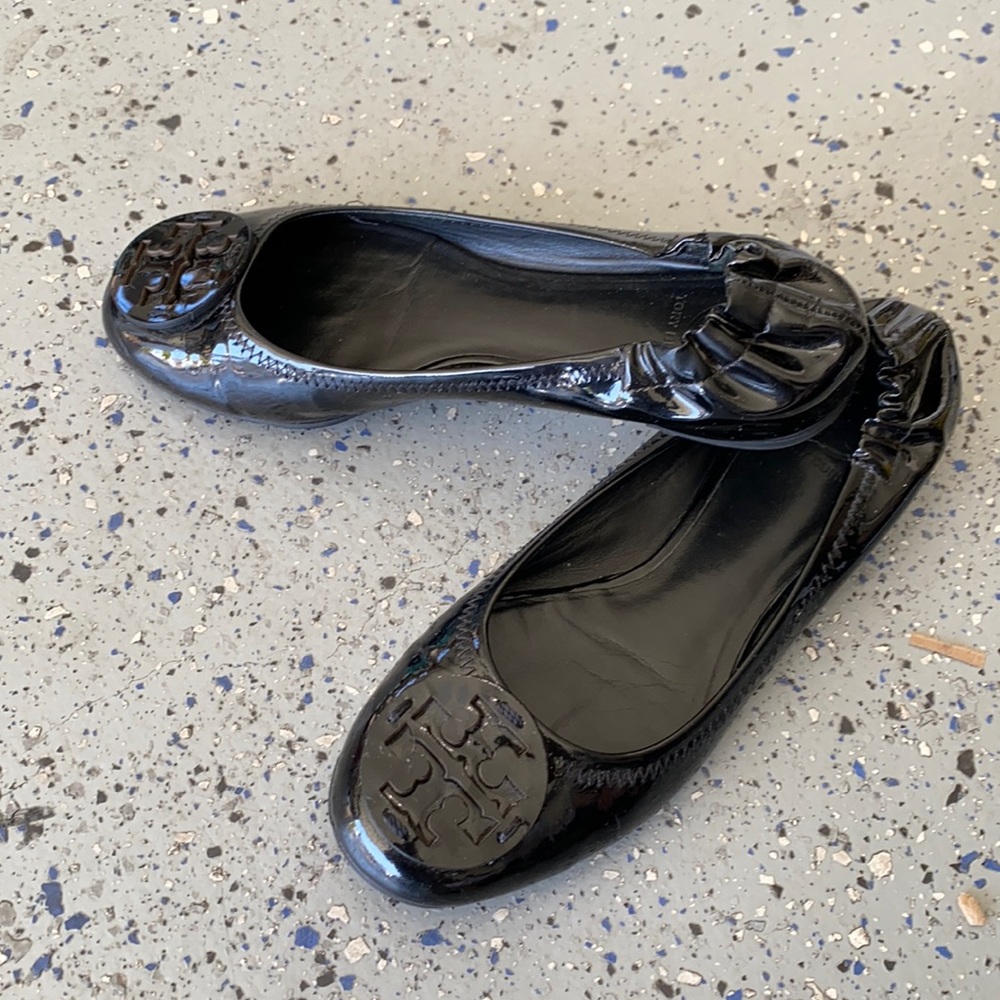 Tory Burch black patent